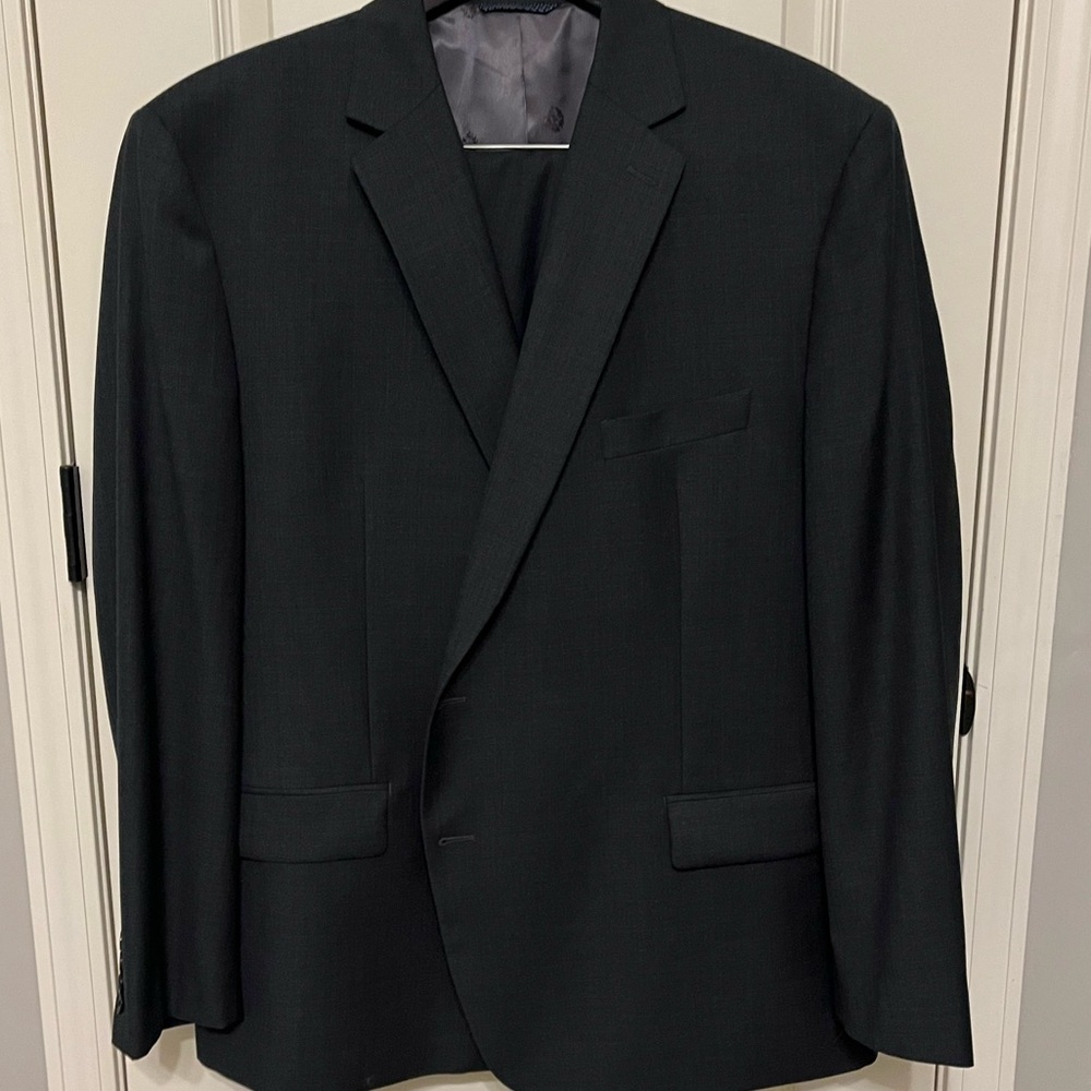 Ralph Lauren Men’s Black Two-Button Suit Jacket